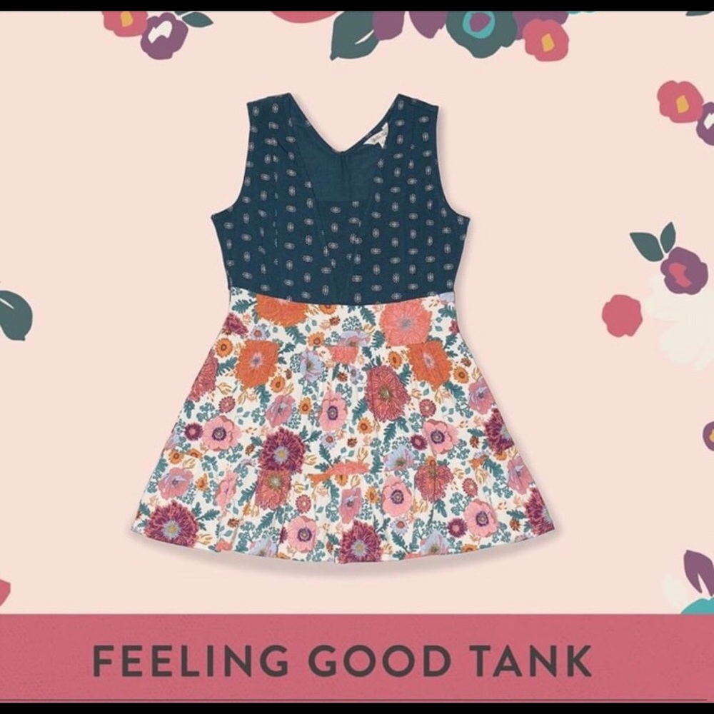 Feeling Good Tank Matilda Jane XL